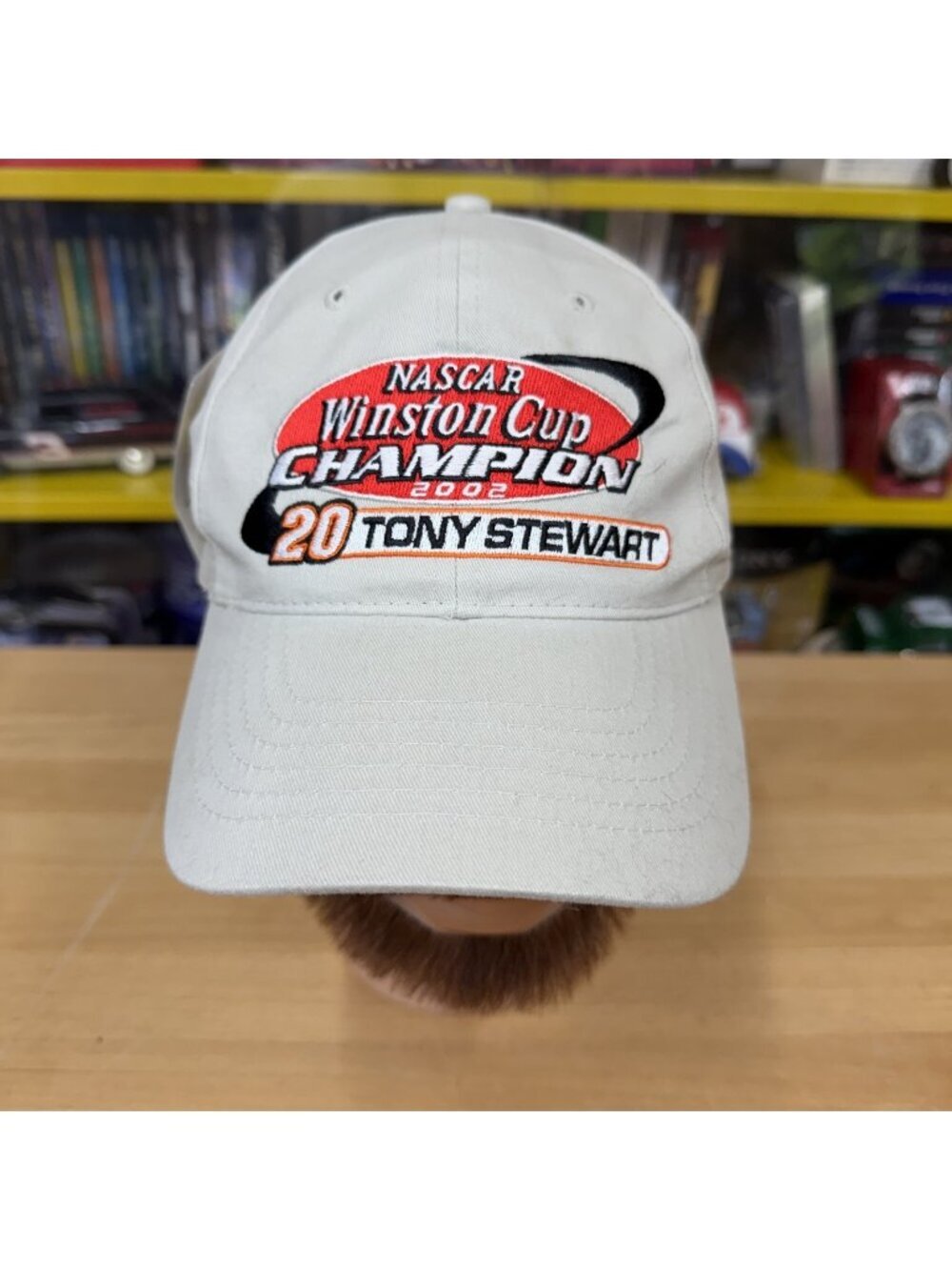 NASCAR Winston Cup Racing Champion 2002 #20 Tony Stewart Hat Cap w/tag